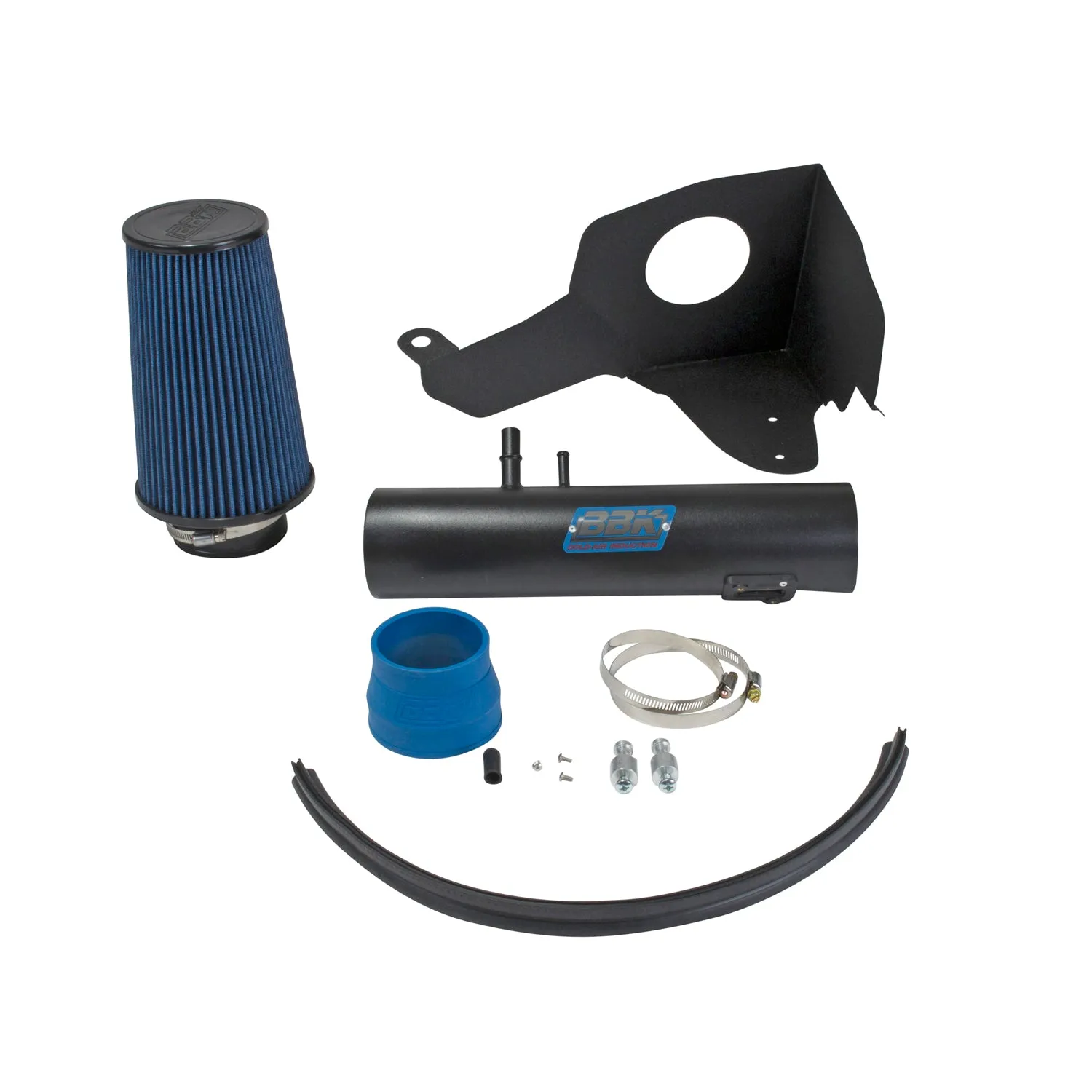 BBK Performance Parts 17785 2011-2014 MUSTANG V6 3.7L COLD AIR INDUCTION SYSTEM (BLACKOUT FINISH)