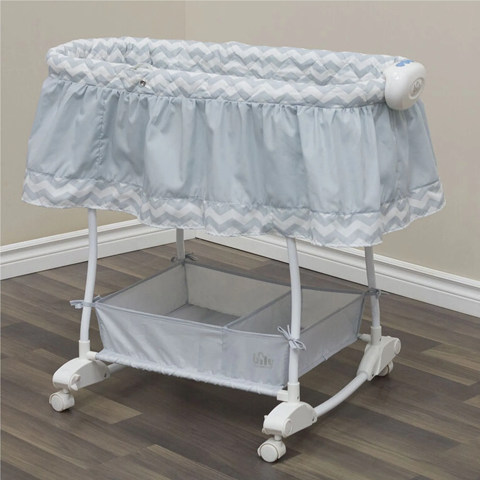 BILY Rocking Bassinet - Serene Chevron