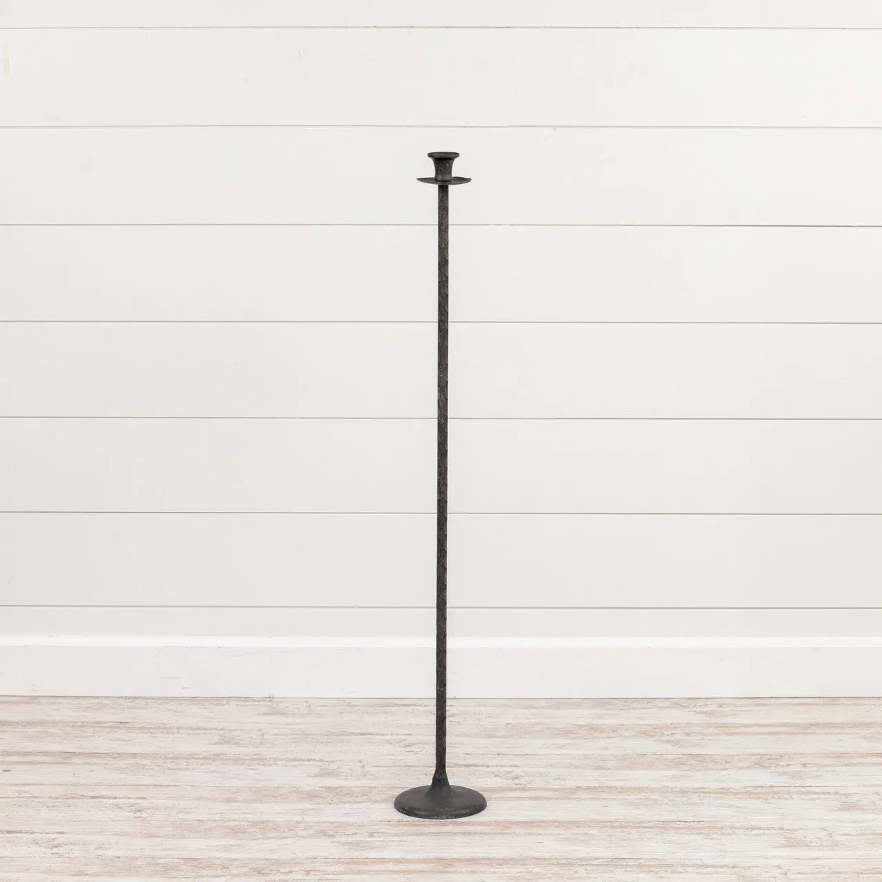 Black Tall Taper Candlestick