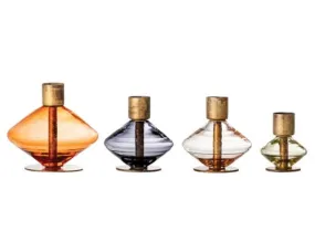 Blown Glass Taper Holders