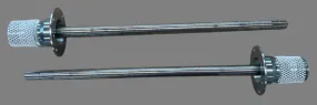 Bolt on Wheel to Wire Wheel Conversion Axles (Sold as a pair)