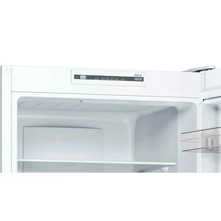 Bosch 60/40 Frost Free Freestanding Fridge Freezer - White | KGN33NWEAG