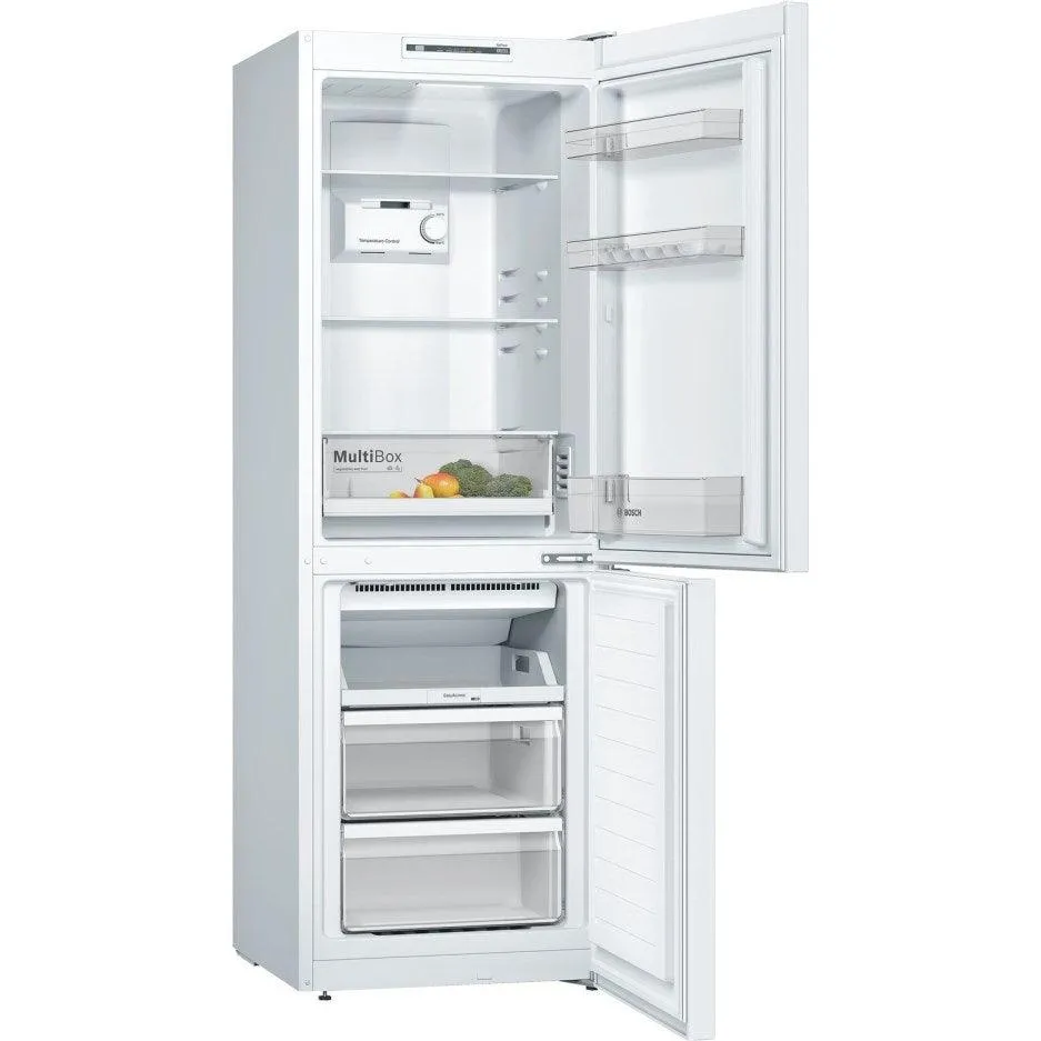 Bosch 60/40 Frost Free Freestanding Fridge Freezer - White | KGN33NWEAG
