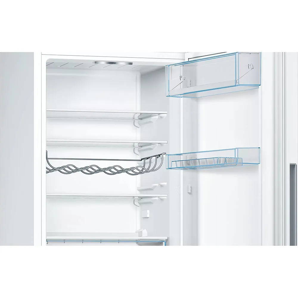 Bosch 60/40 Serie 4 287L Freestanding Fridge Freezer - White | KGV336WEAG