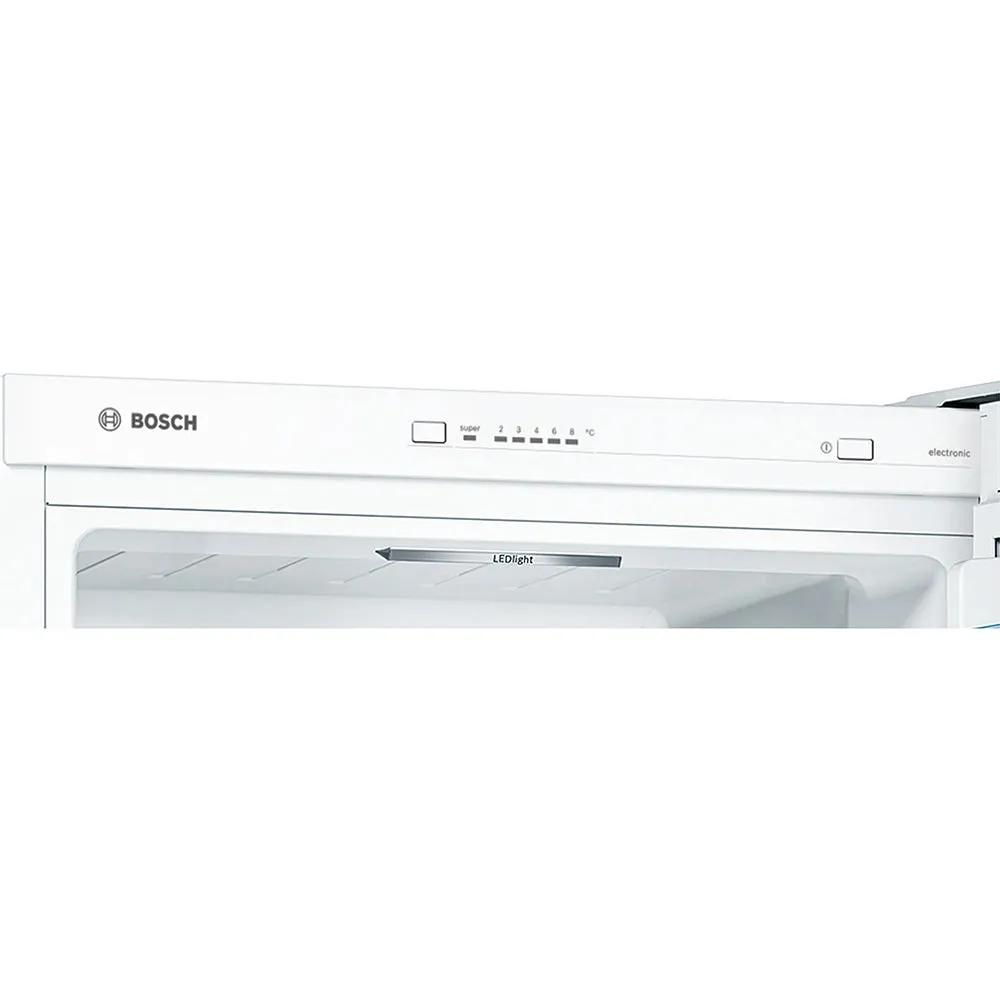 Bosch 60/40 Serie 4 287L Freestanding Fridge Freezer - White | KGV336WEAG