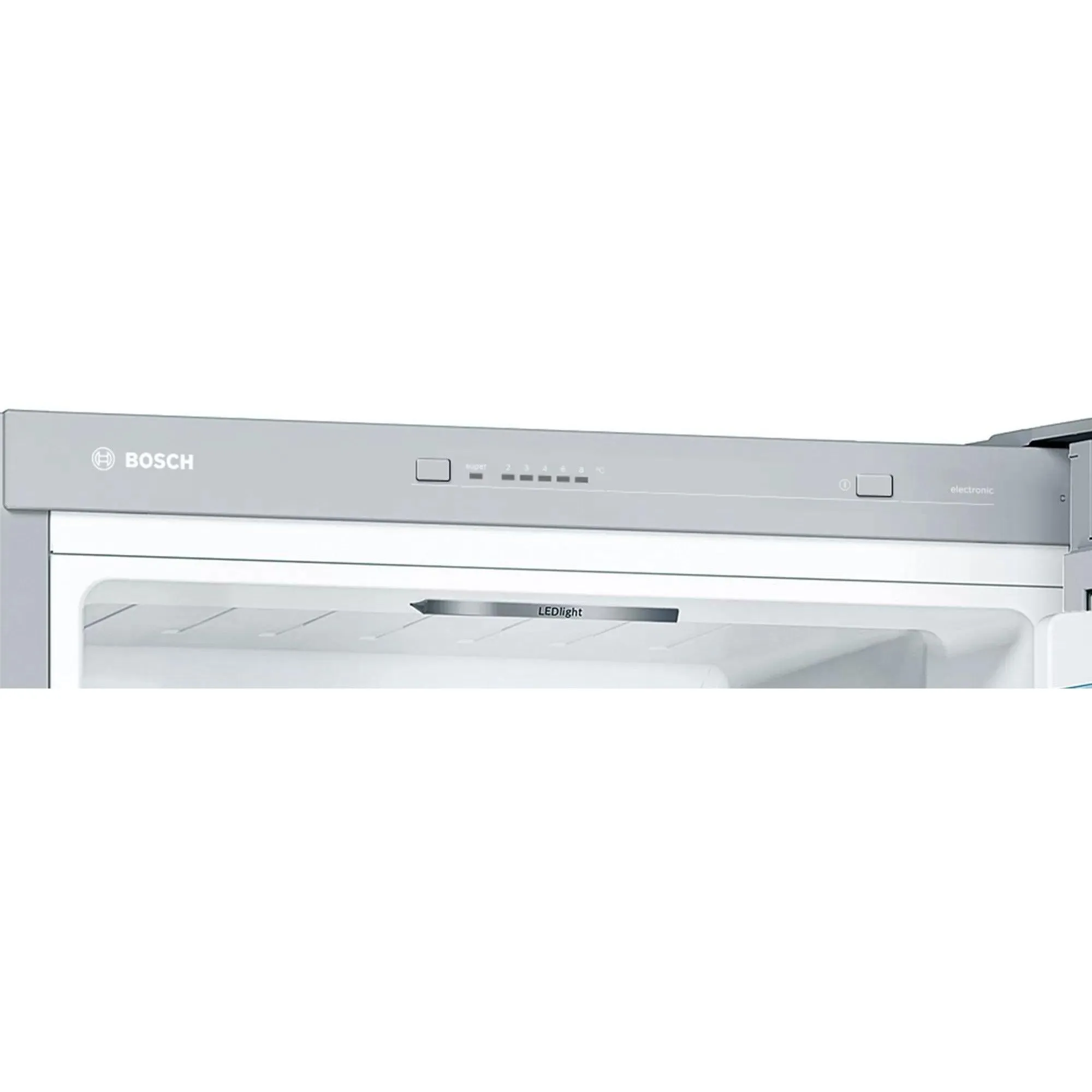 Bosch 60/40 Serie 4 289L Freestanding Fridge Freezer - Stainless Steel | KGV33VLEAG