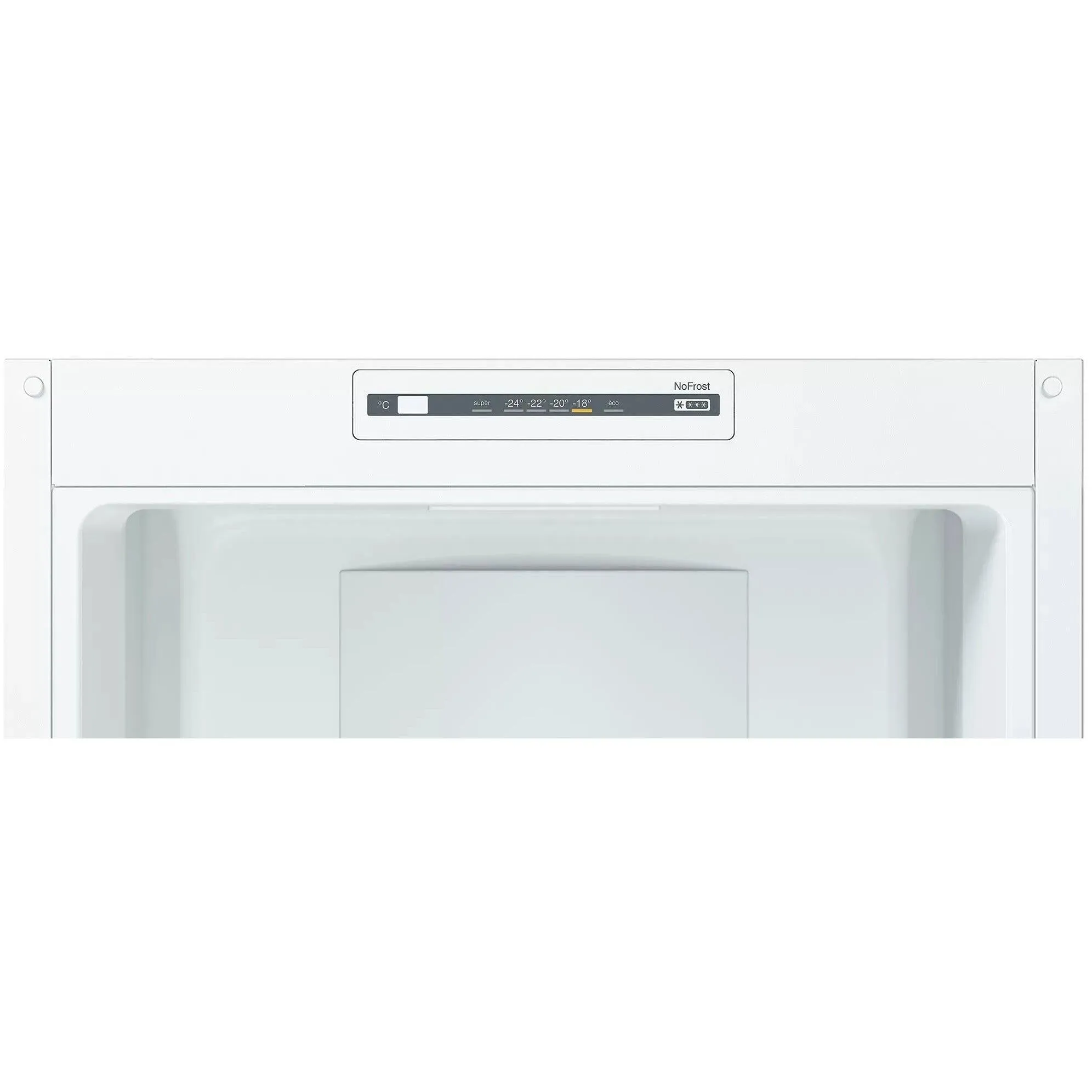 Bosch Serie 2 No Frost Freestanding Fridge Freezer - White | KGN34NWEAG