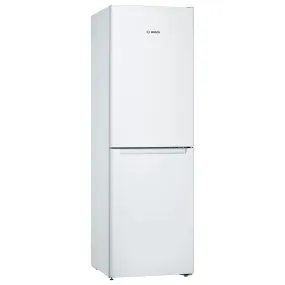 Bosch Serie 2 No Frost Freestanding Fridge Freezer - White | KGN34NWEAG