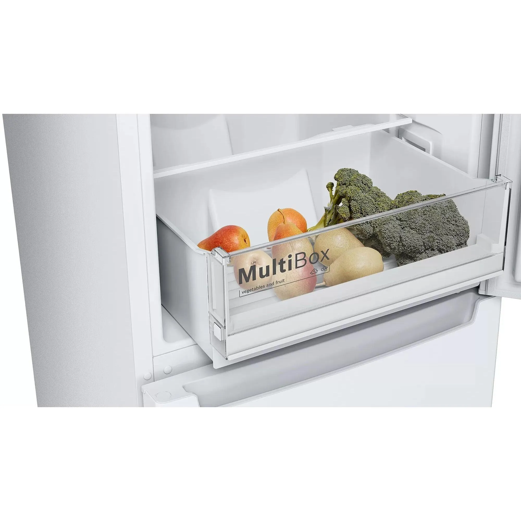 Bosch Serie 2 No Frost Freestanding Fridge Freezer - White | KGN34NWEAG