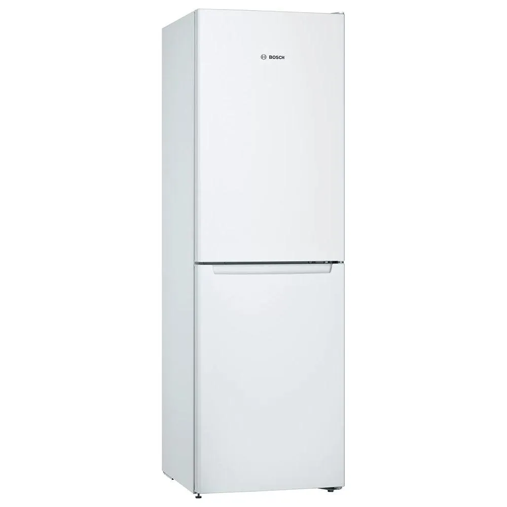 Bosch Serie 2 No Frost Freestanding Fridge Freezer - White | KGN34NWEAG