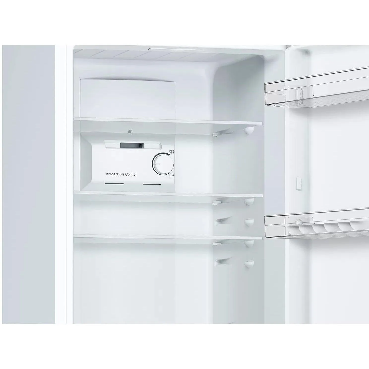 Bosch Serie 2 No Frost Freestanding Fridge Freezer - White | KGN34NWEAG