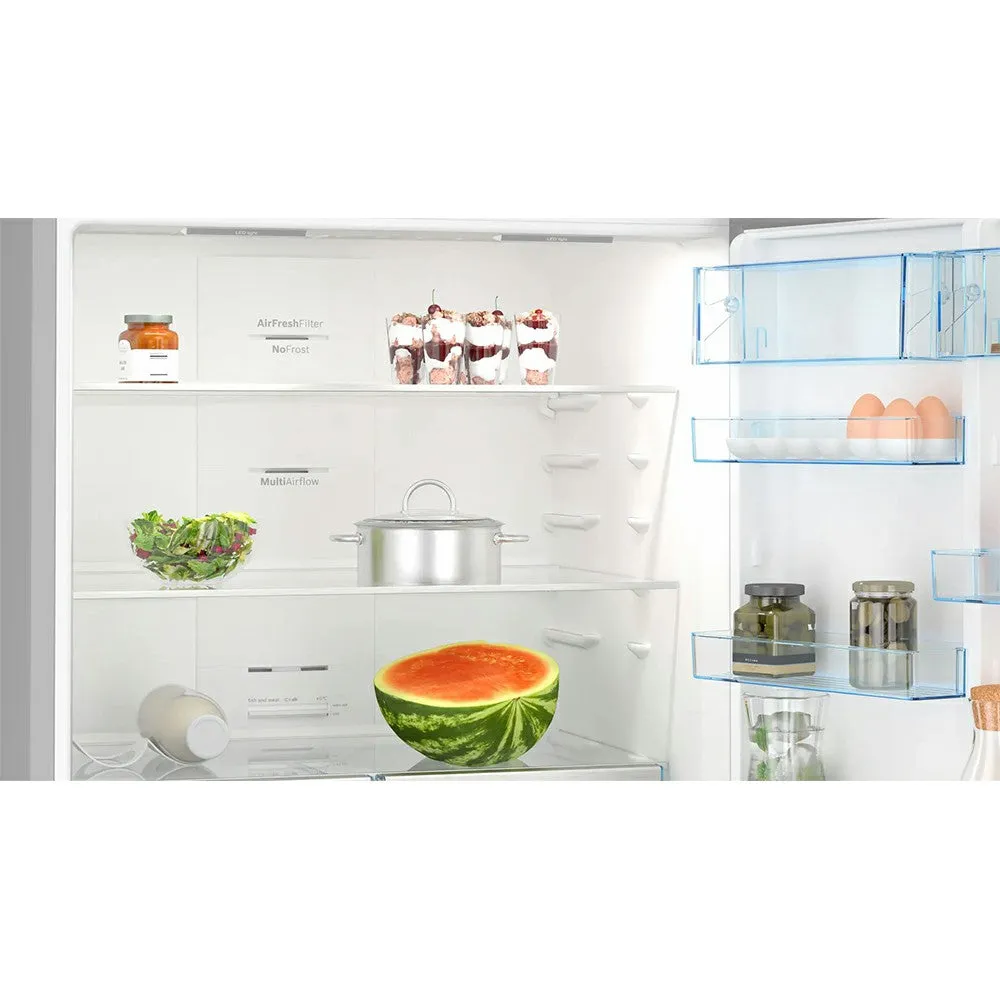 Bosch Series 4 631L Freestanding Fridge Freezer - Stainless Steel | KGN86VIEA