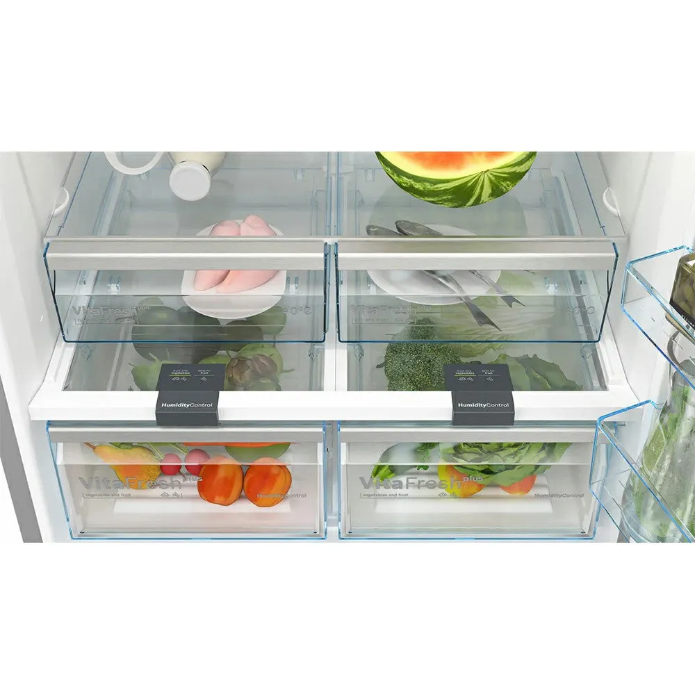Bosch Series 4 631L Freestanding Fridge Freezer - Stainless Steel | KGN86VIEA