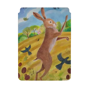 Boxing Hare By Bex Parkin Laptop, Kindle & iPad Sleeve