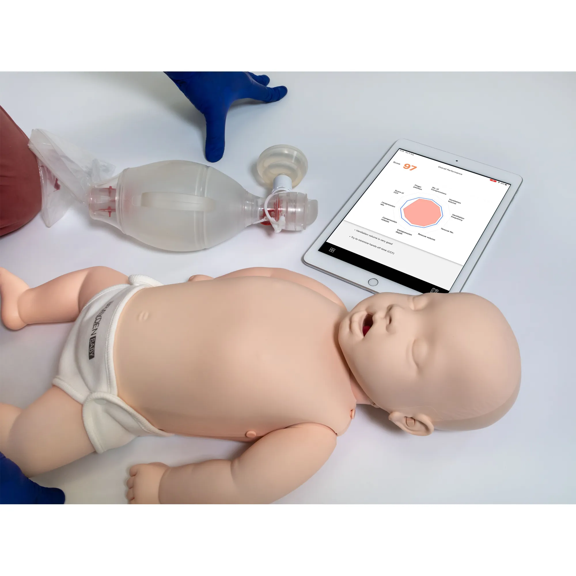 Brayden Baby Pro Manikin - White Light