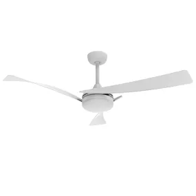 CAIRNS 132cm / 52 inch 3 Blade DC Modern Ceiling Fan LED Light kit 24W 4000K White