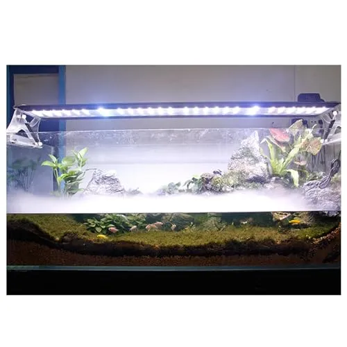 CALANDIS® Ultrasonic Mist Maker Fogger Ornament 12 Led for Fish Tank Birdbath Sink Pot