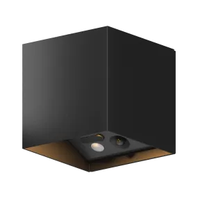 Calex Outdoor Up and Downlight - Rechargeable - Black