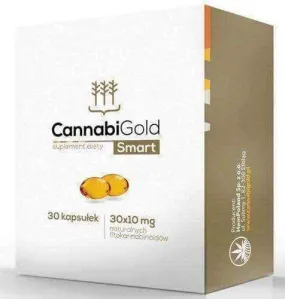 CannabiGold Smart 10mg x 30 capsules