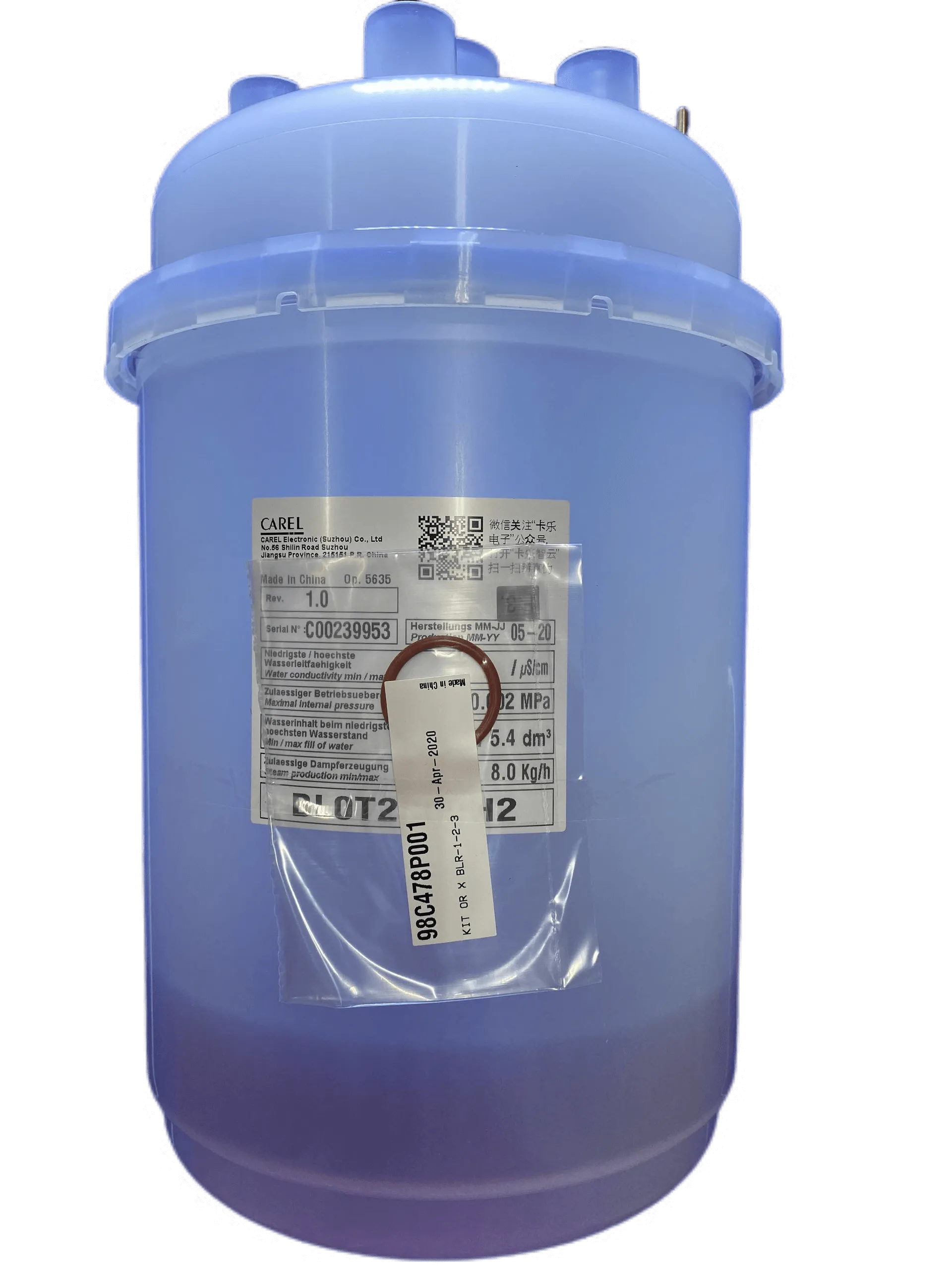 Carel BL0T2C00H2 Air Conditioning Humidification Tank | Pex Parts