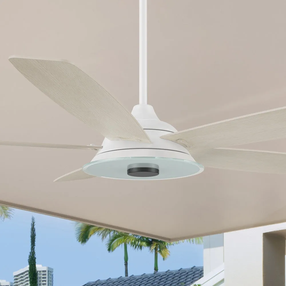 Carro Striker Smart Ceiling Fan with LED Light and Remote Outdoor/Indoor 52"