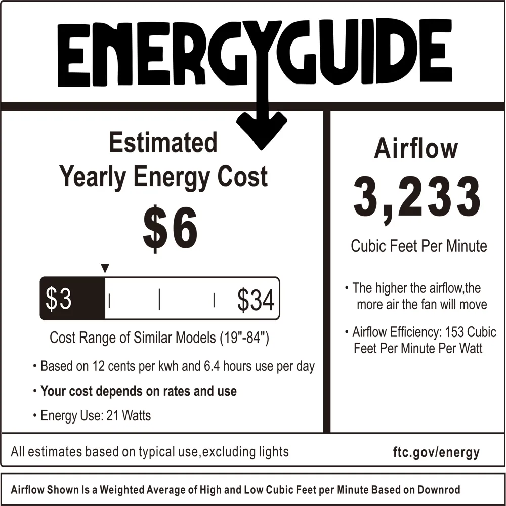 Carro Striker Smart Ceiling Fan with LED Light and Remote Outdoor/Indoor 52"