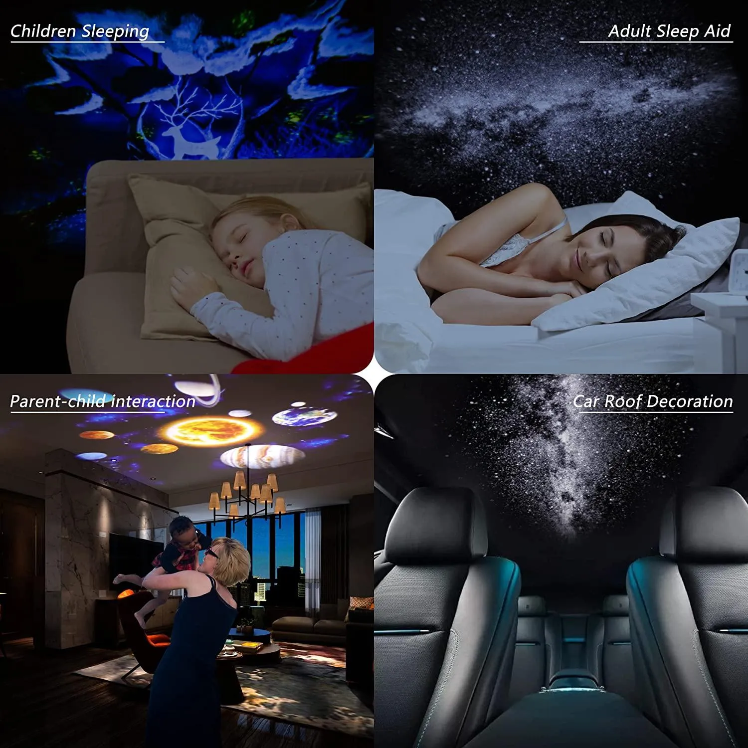 Celestial Dreamscape LED Star Projector - Illuminate Your World with Cosmic Light