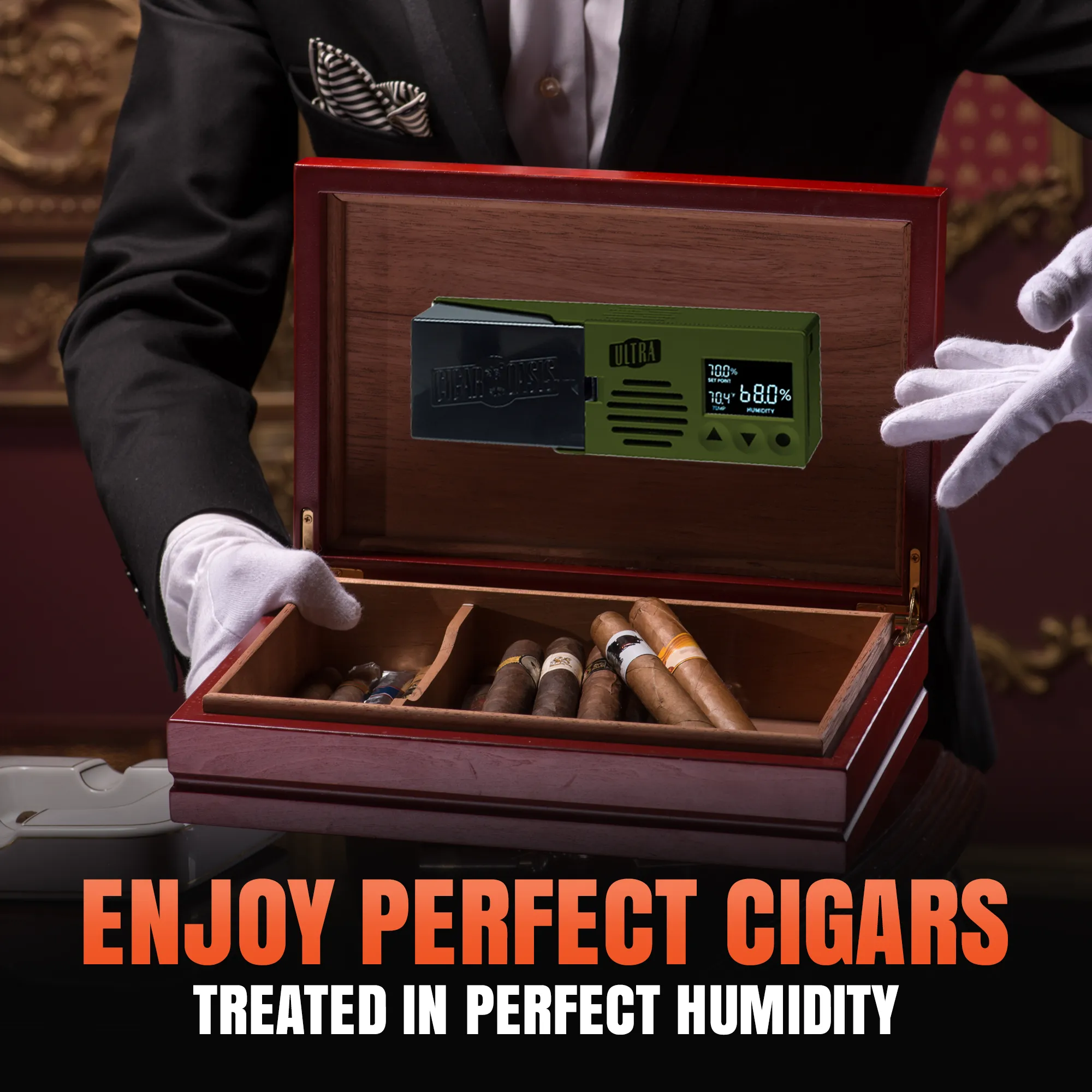 Cigar Oasis Ultra 4.0 Electronic Humidifier