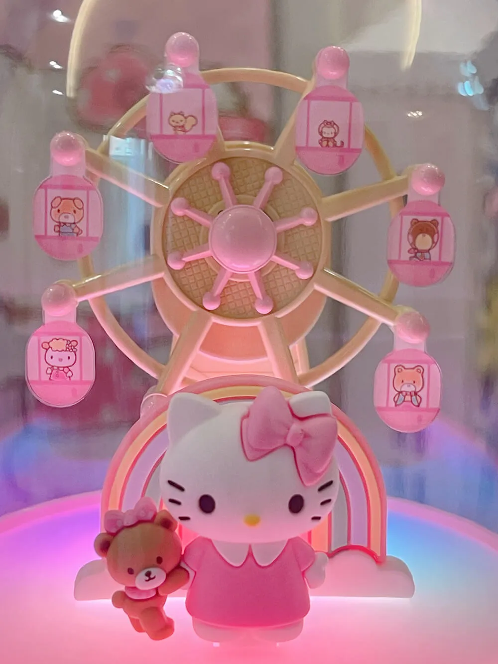 Cinnamoroll Rotating Ferris Wheel Music Box Night Lamp