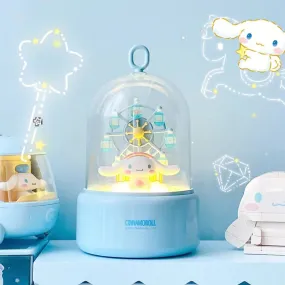 Cinnamoroll Rotating Ferris Wheel Music Box Night Lamp