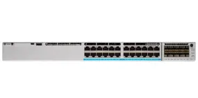 Cisco C9300-24H-A network switch Managed L2/L3 Gigabit Ethernet (10/100/1000) Power over Ethernet (PoE) 1U Grey