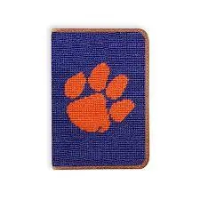 Clemson Needlepoint Scorecard Holder