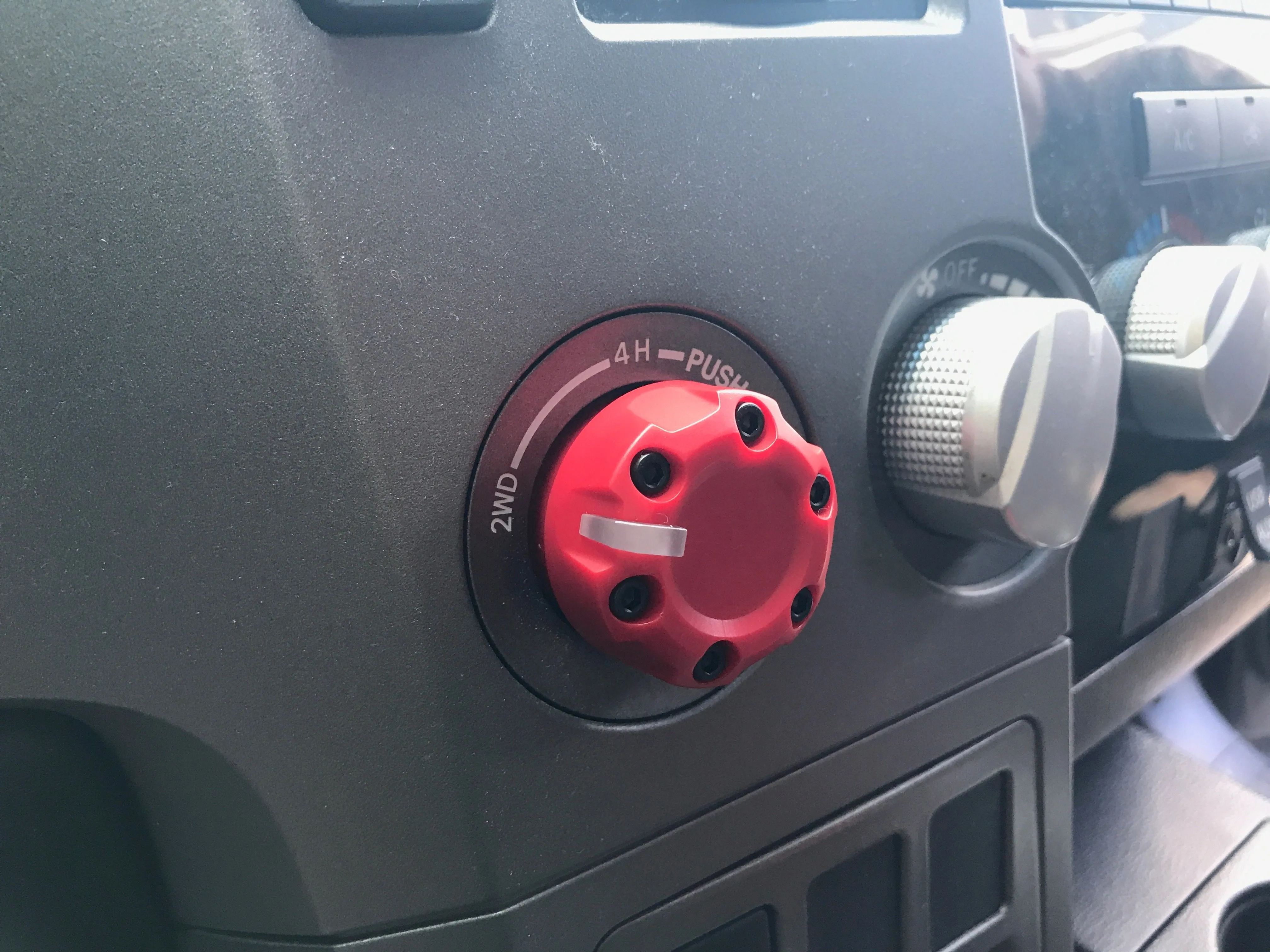 Climate Knobs (2005-2015 Tacoma) - 3 PACK AJT Design