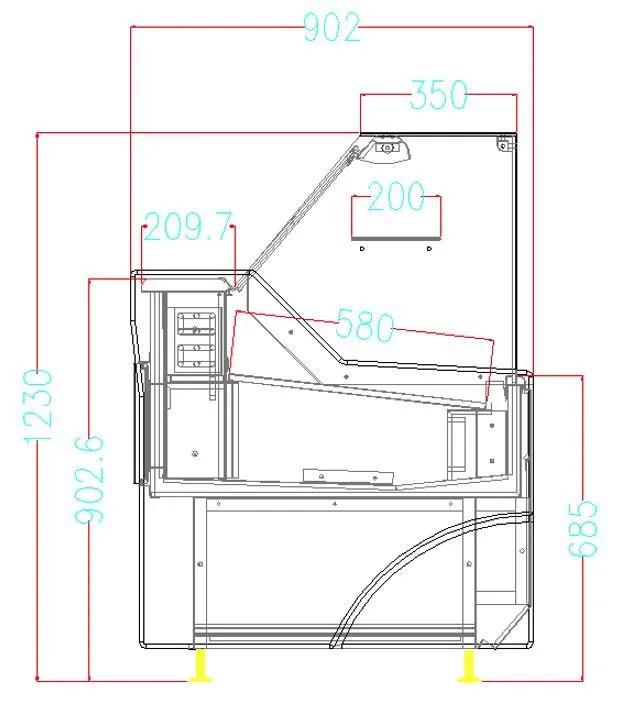 Combisteel Wesley Refrigerated Serve Over 1340mm Wide - 7090.0085