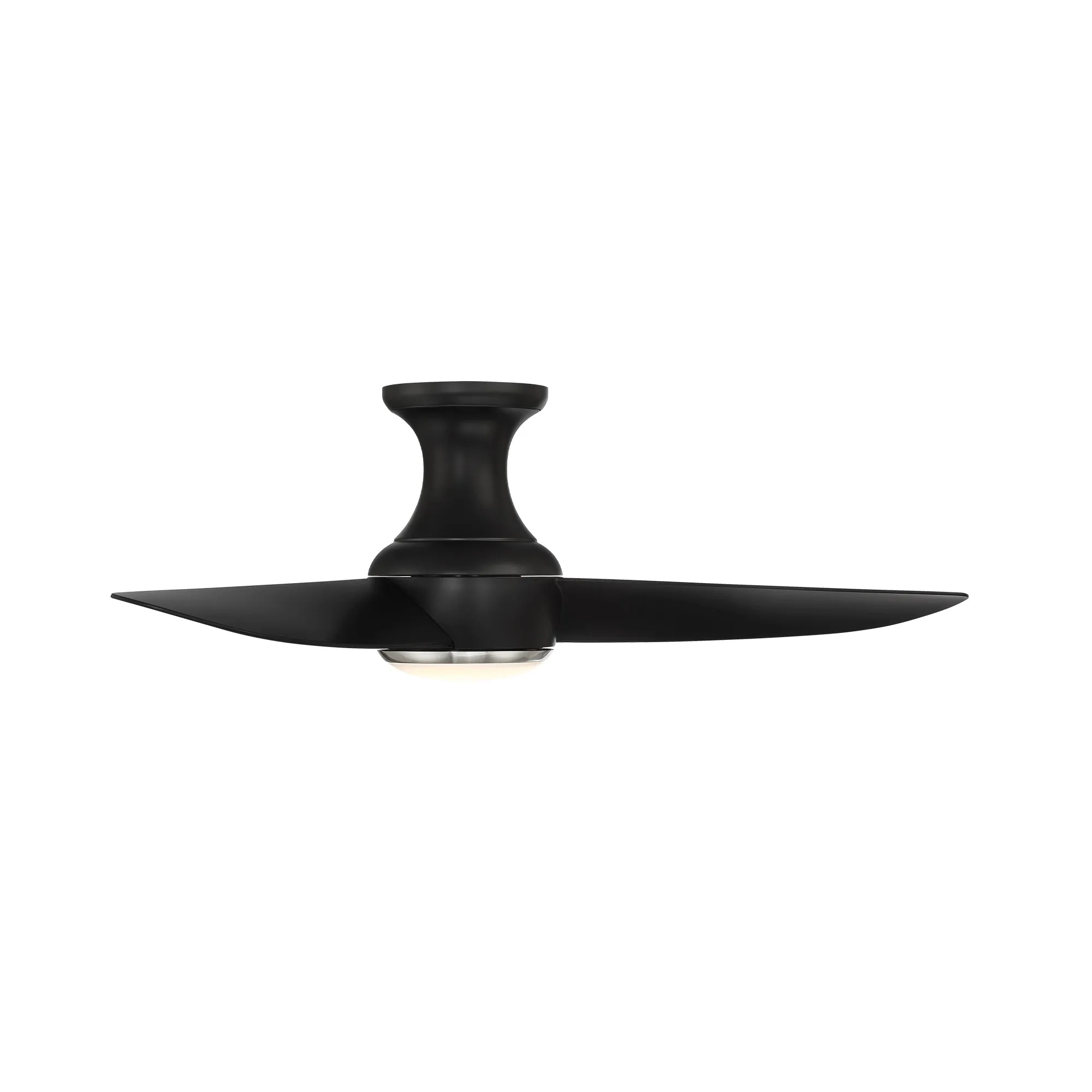Corona Indoor/Outdoor LED Flush Mount Ceiling Fan
