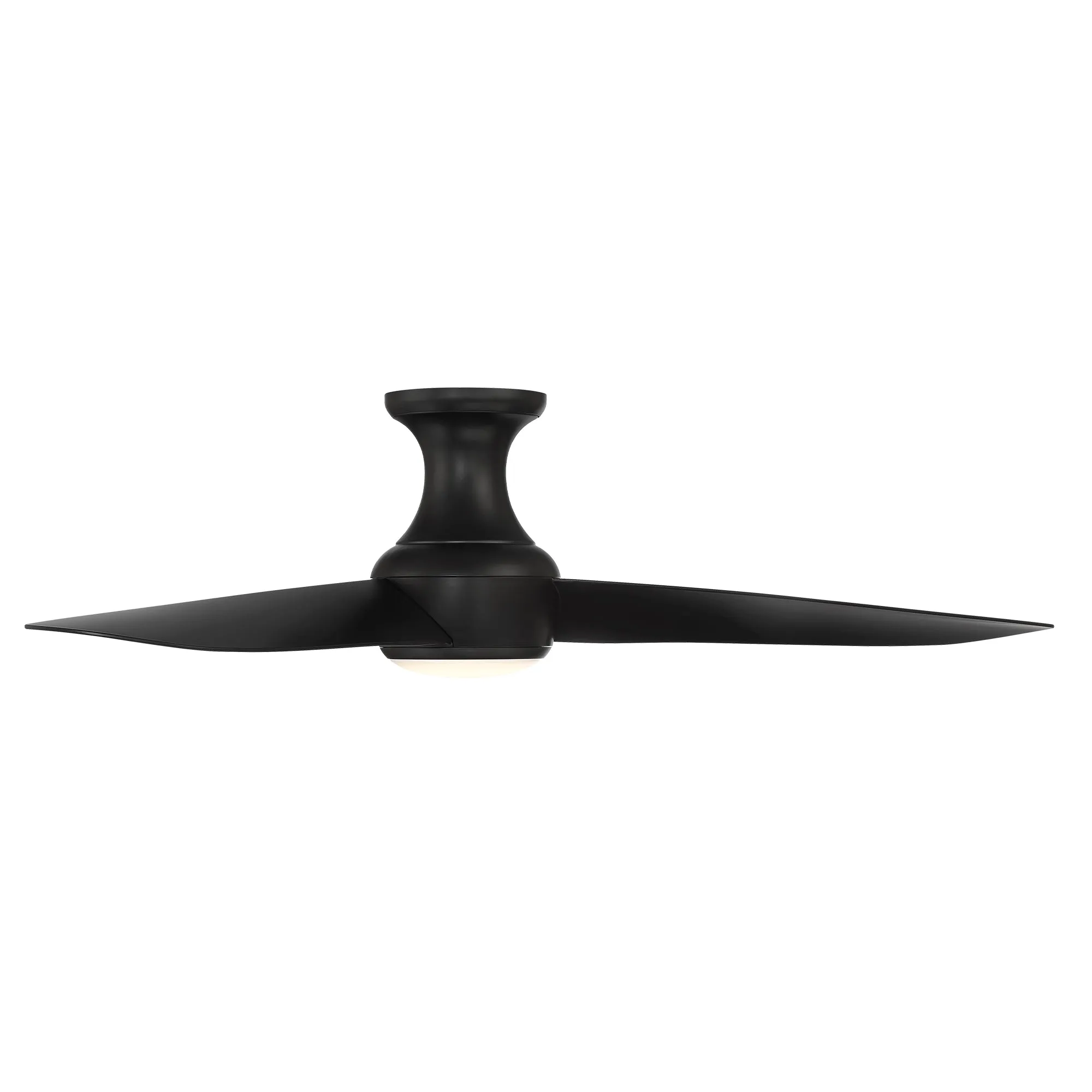 Corona Indoor/Outdoor LED Flush Mount Ceiling Fan