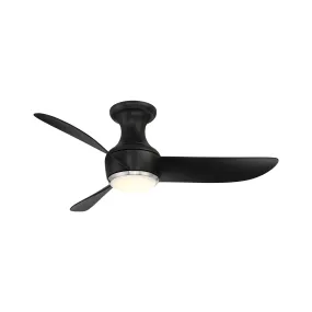 Corona Indoor/Outdoor LED Flush Mount Ceiling Fan