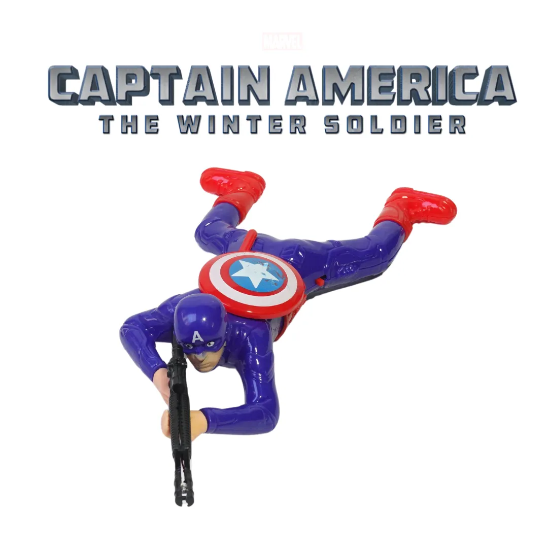 Crawling Captain America Toy for Kids