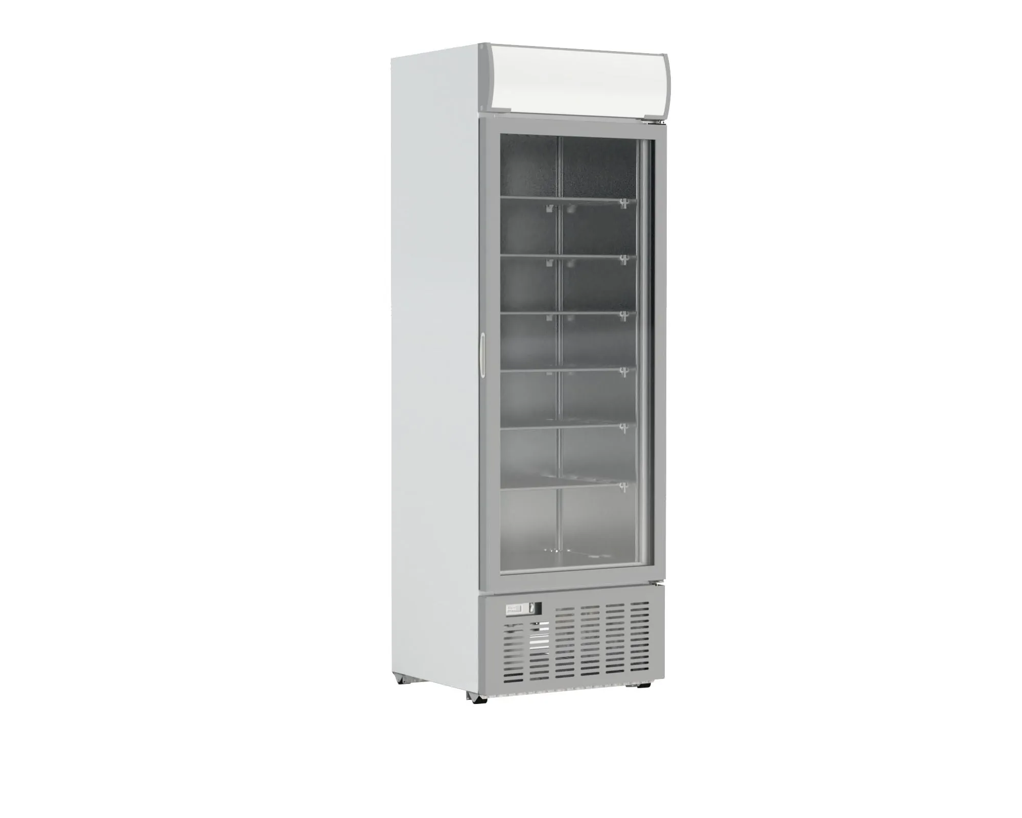 Crystal Single Glass Door Freezer - GDS400