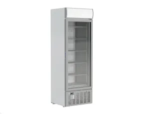 Crystal Single Glass Door Freezer - GDV400