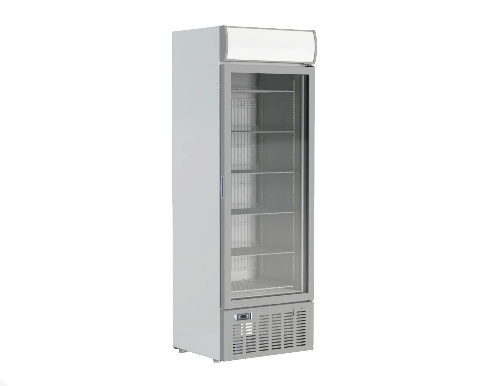 Crystal Single Glass Door Freezer - GDV400