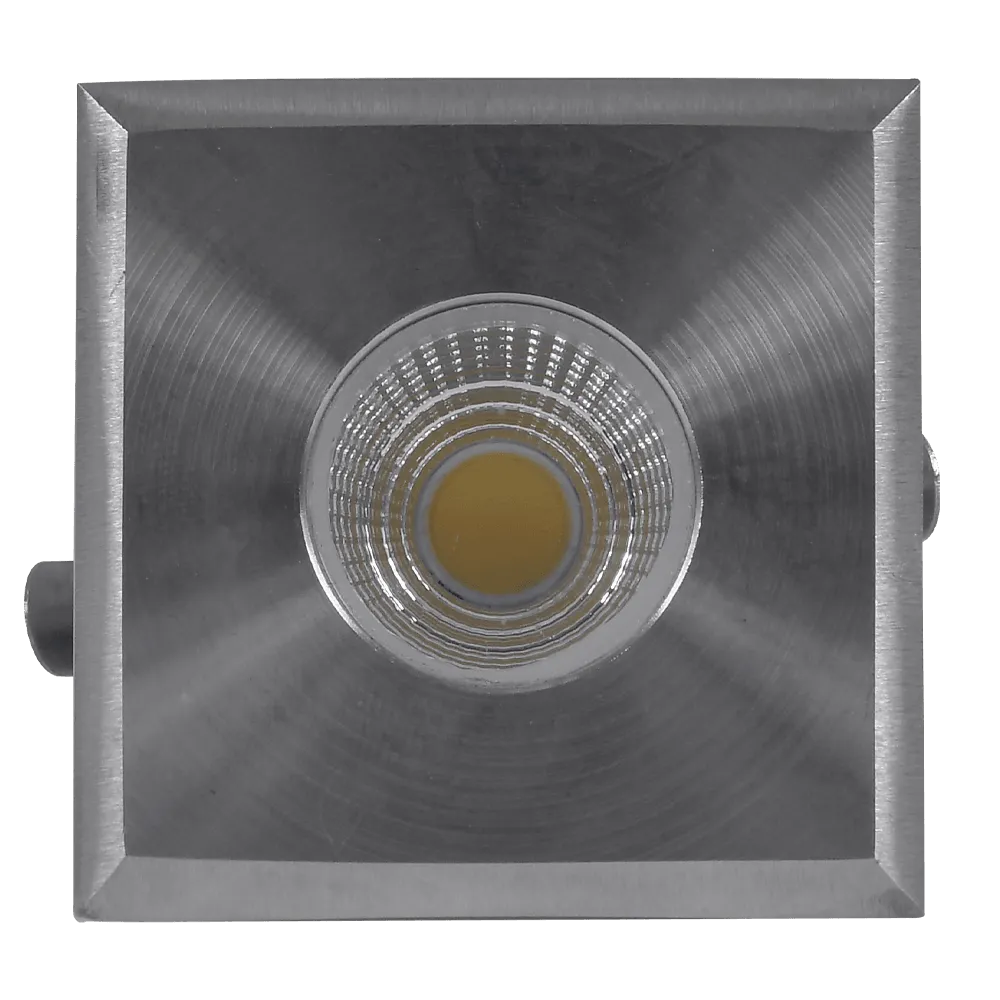 DMS52 3W COB LED Square Top Stainless Steel Waterproof In-Ground Landscape Well Light