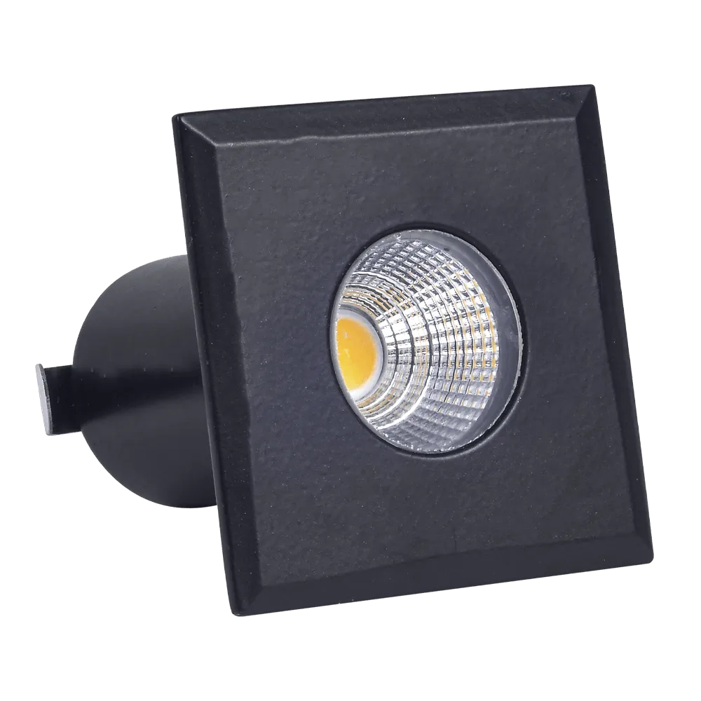 DMS52 3W COB LED Square Top Stainless Steel Waterproof In-Ground Landscape Well Light