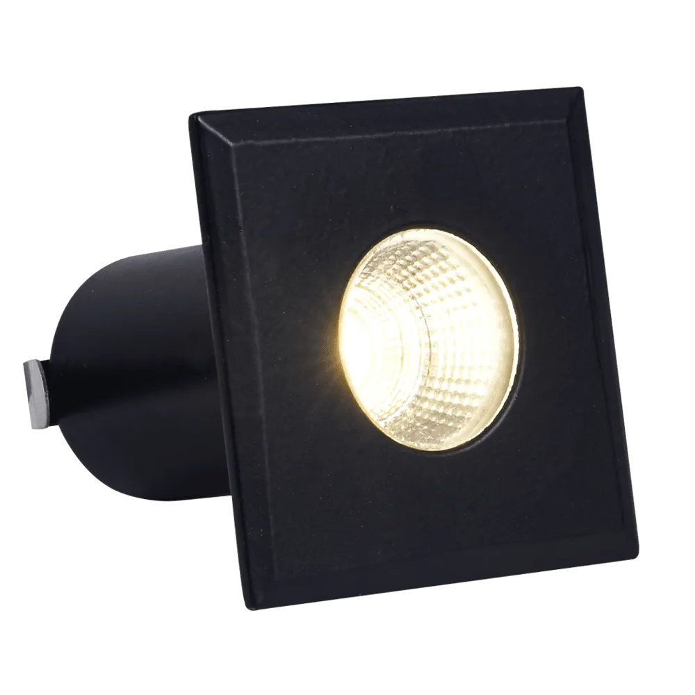 DMS52 3W COB LED Square Top Stainless Steel Waterproof In-Ground Landscape Well Light