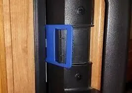 Dometic Fridge Door Spacer Lock Open Stay Card Blue Grey