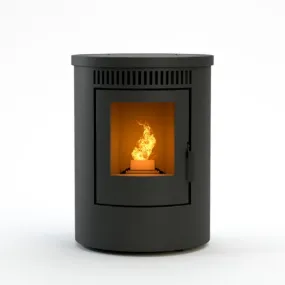 Duroflame Rinus 7kW Pellet Stove, Freestanding, Ecodesign Approved, Defra Approved