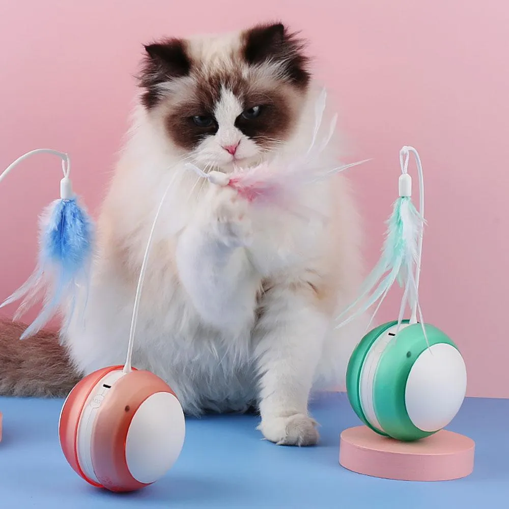 Electric Rolling Ball Cat Teaser