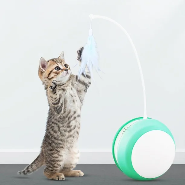 Electric Rolling Ball Cat Teaser