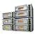 Equipex PZ-430D Electric 17" Double Deck Counter Top Pizza Oven - 208-240V