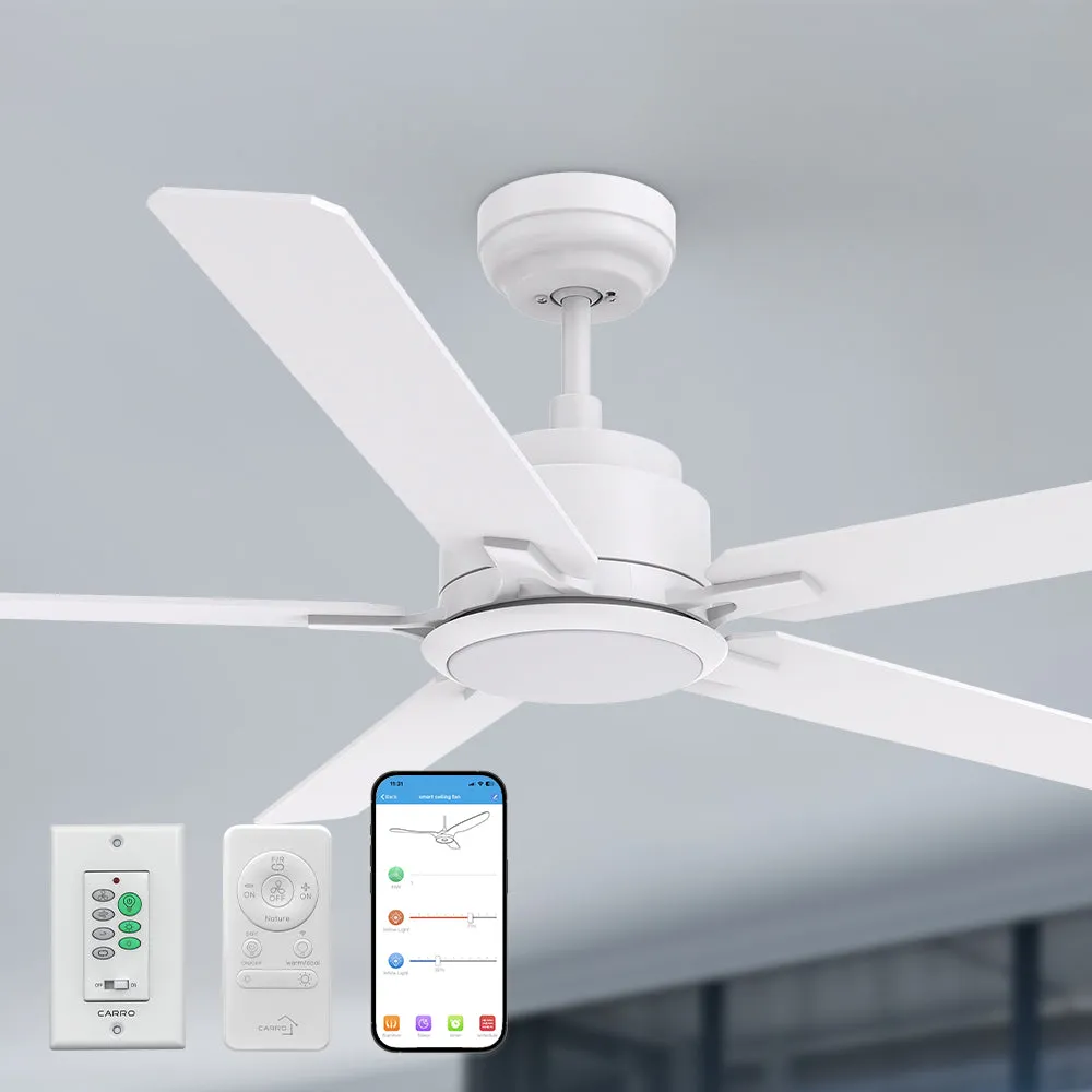 Essex Ⅱ Smart Ceiling Fan with LED Light and Remote Outdoor/Indoor 56"